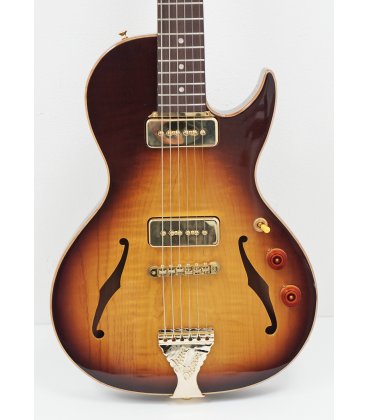 B&G LITTLE SISTER CROSSROADS CUTAWAY P90 TOBACCO BURST