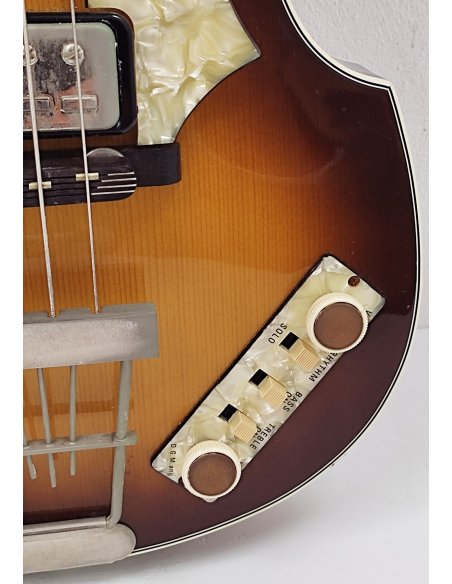 HOFNER 500/1 VIOLIN BASS V63 SUNBURST REISSUE
