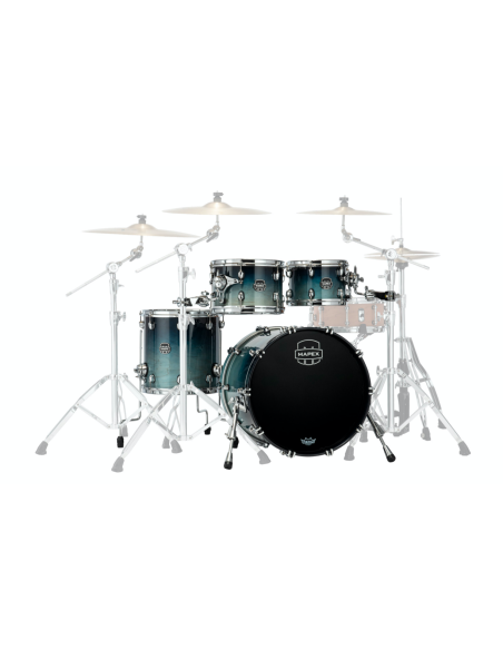 MAPEX IT SR504XRJ SATURN NEW FUSION 4 PEZZI TEAL BLUE FADE