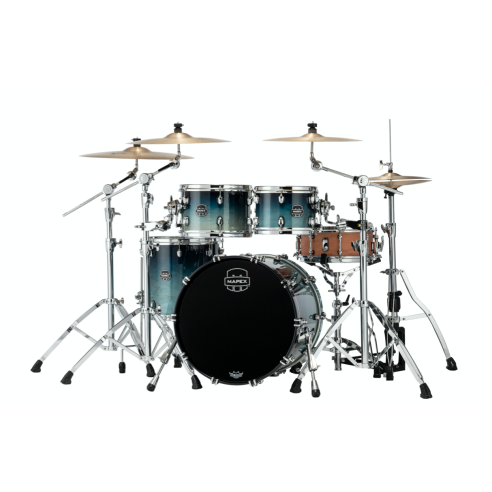 MAPEX IT SR504XRJ SATURN NEW FUSION 4 PEZZI TEAL BLUE FADE