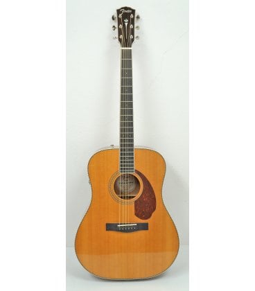 FENDER PM-1E STD DREADNOUGHT NATURAL W/CASE