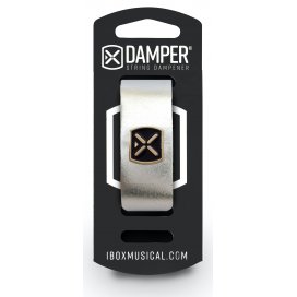 IBOX MUSICAL Damper DM MD01 Metallic Silver Leather / Iron Tag
