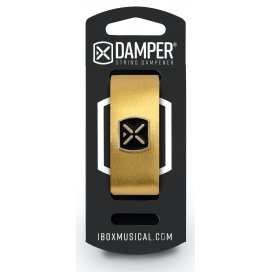 IBOX MUSICAL Damper DM SM02 Metallic Gold Leather / Iron Tag