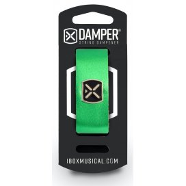 IBOX MUSICAL Damper DM SM05 Metallic Green Leather / Iron Tag