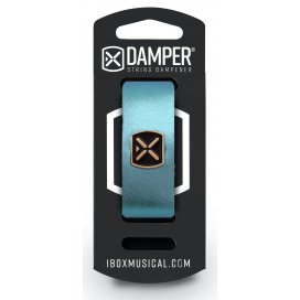 IBOX MUSICAL Damper DM SM06 Metallic Blue Leather / Iron Tag