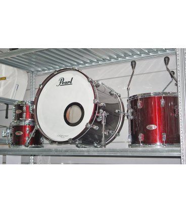 PEARL RF924XEP/CA335 REFERENCE DRUM KIT BLACK CHERRY EX DEMO