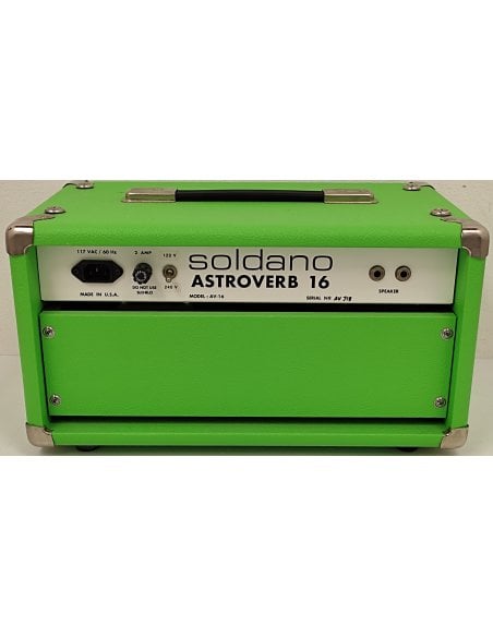SOLDANO ASTROVERB 16 HEAD CUSTOM SOLDANO ASTROVERB 16 HEAD CUSTOM