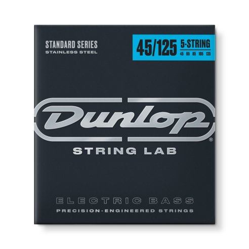 JIM DUNLOP DBS45125 BASS SS LIGHT-5/SET