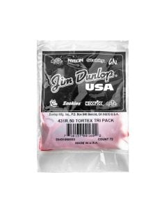 Dunlop 431R Tortex Triangle Red .50