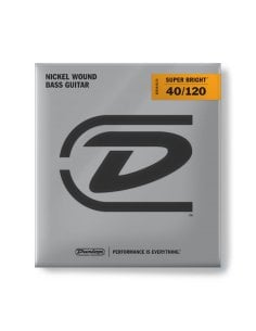 JIM DUNLOP DBSBN40120 BASS SUPER BRIGHT LIGHT NICKEL-5/SET