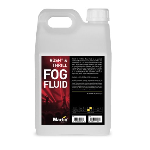 MARTIN RUSH & THRILL Fog fluid (4 x 2,5l).