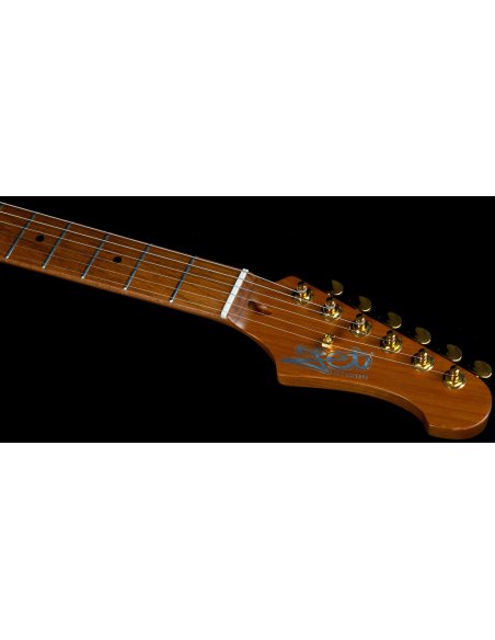 JET JT-600 BS G SS BROWN SUNBURST ROASTED MAPLE FLAME TOP