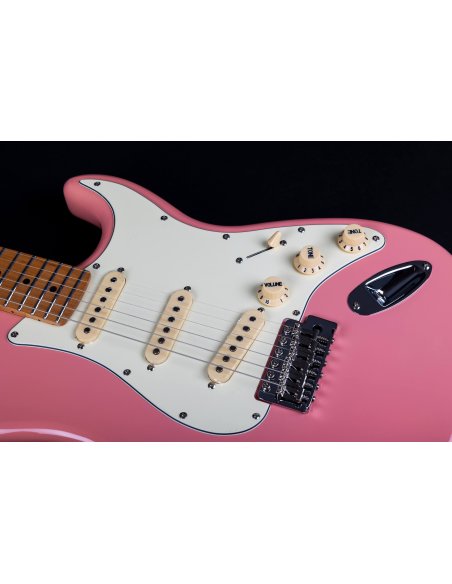 JET JS-300 PINK SHORT SCALE ROASTED MAPLE