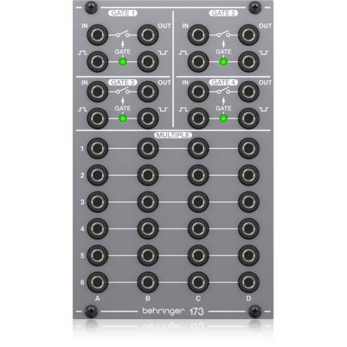 BEHRINGER 173 QUAD GATE/MULTIPLES