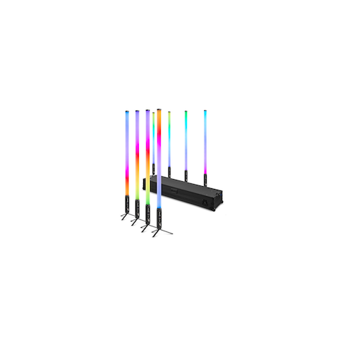 beamZ Zelos Tube 8pcs set in Flightcase