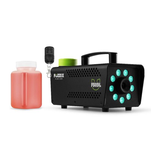 Fuzzix F509L Party Smoke Machine 9LED RGB
