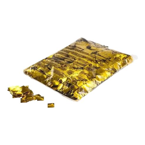 MagixFX metal confetti squares 17x17mm - Gold