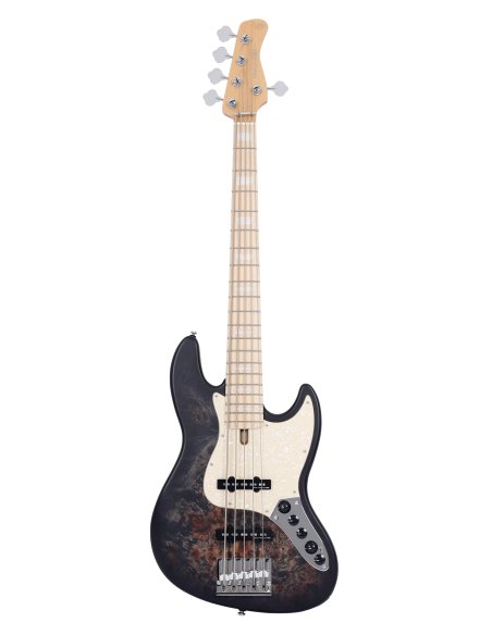 MARCUS MILLER V7 SWAMP ASH-5 REISSUE TRANS BLACK SATIN