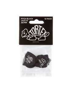 Dunlop 482P Pitch Black Jazz III .60