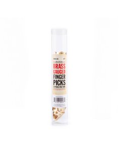 Dunlop 37R BRASS FINGER .025 - TUBO 20 PLETTRI