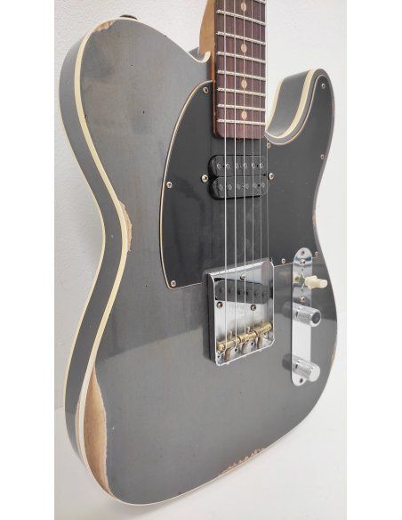 FENDER LTD TELE CUSTOM RELIC HS CHARCOAL FROST METALLIC
