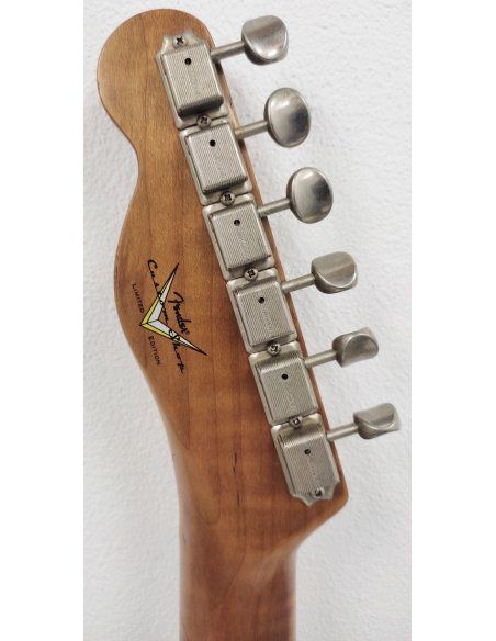 FENDER LTD TELE CUSTOM RELIC HS CHARCOAL FROST METALLIC