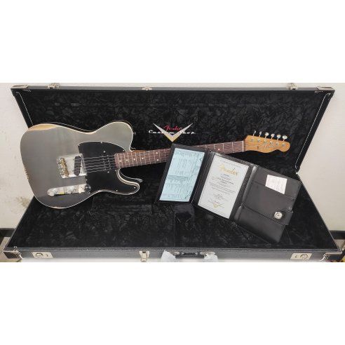 FENDER LTD TELE CUSTOM RELIC HS CHARCOAL FROST...