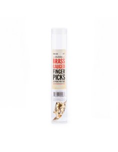 Dunlop 37R BRASS FINGER .015 - TUBO 20 PLETTRI