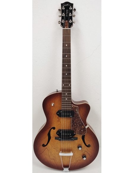 GODIN 5TH AVENUE CUTAWAY KINGPIN II COGNAC BURST