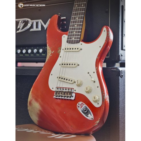 FENDER 1959 STRAT HEAVY RELIC SUPER FADED CAR