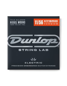 Dunlop DEN1156 Nickel Plated Steel, Med-Extra Heavy, Set/6
