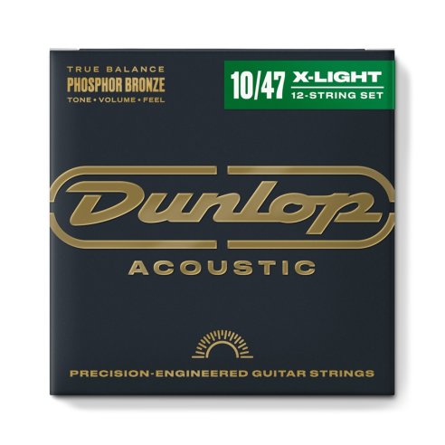Dunlop DAP1047J Acoustic Phosphor Bronze, Light Set/12