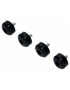 Dunlop ECB151 4 Rub Feet con viti, Set/4