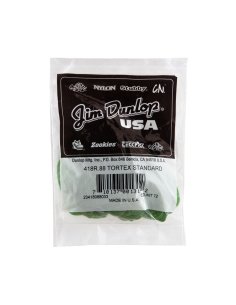 Dunlop 418R Tortex Standard Green .88