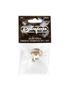 Dunlop 33P N/S 4FINGER & 1THUMB .015 - PLAYER'S PACK 5 PLETTRI