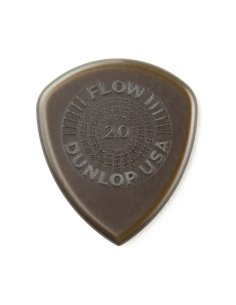 Dunlop 549P200 Flow Standard Grip 2.0 mm Player's Pack/6