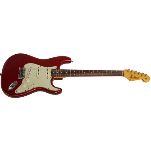 FENDER STRATOCASTER 1963 RELIC CANDY APPLE RED ROSEWOOD