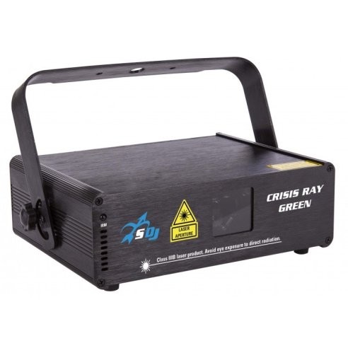 SAGITTER CRISIS RAY GREEN 80 MW DMX IRC