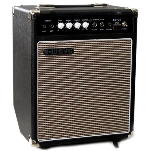 E-WAVE EB-20 AMPLIFICATORE COMBO PER BASSO 20W
