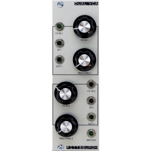 PITTSBURGH MODULAR DUAL VCA 2 CHANNEL VOLTAGE CONTROLLED MIXER