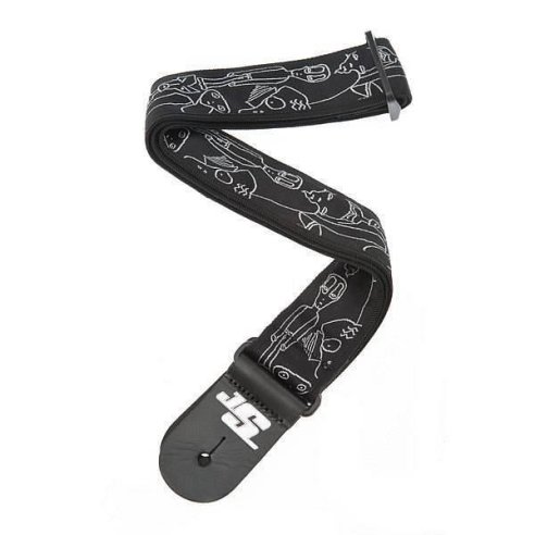 PLANET WAVES TRACOLLA 50MM JS SILVER SKETCHES
