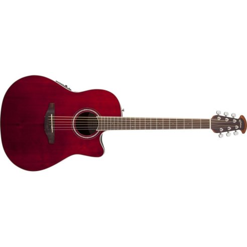 OVATION CS24-RR CELEBRITY RUBY RED