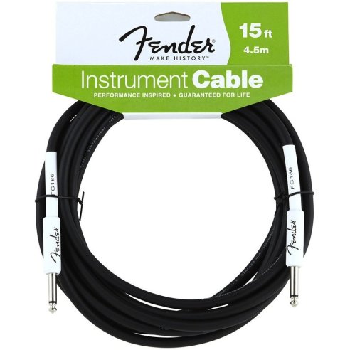 FENDER INSTRUMENT CABLE 4,50 MT. NERO