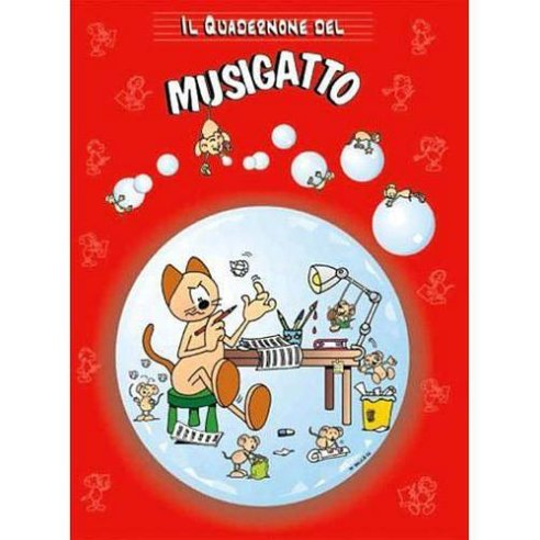 VACCA QUADERNONE DEL MUSIGATTO 10 RIGHI/32 PAGINE MB534
