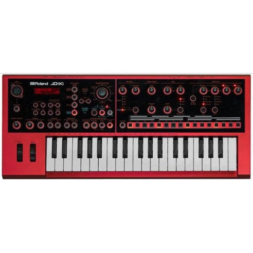 ROLAND JDXI RED ANALOG SYNTHESIZER