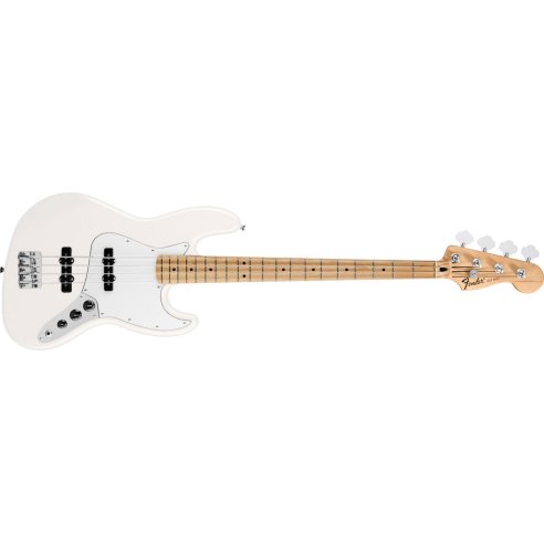 FENDER JAZZ BASS MEX STANDARD ARTIC WHITE MAPLE NECK