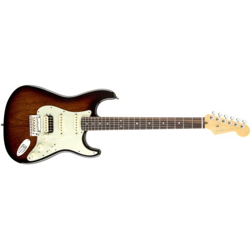 FENDER STRATOCASTER AMERICAN DELUXE LIMITED EDITION MAHOGANY STAIN HSS  ROSEWOOD