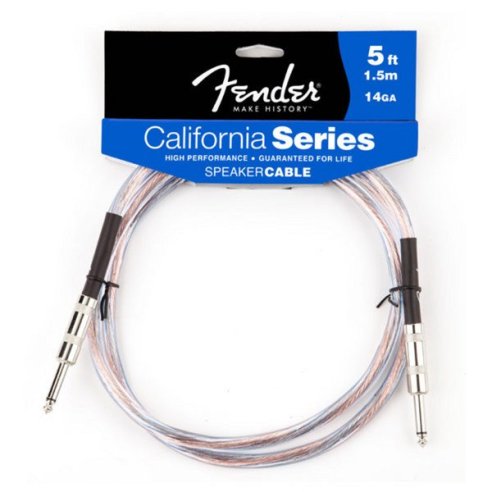 FENDER SPEAKER CABLE CALIFORNIA SERIES 1.5 MT JACK/JACK 14GA 2X2.5MM 4010