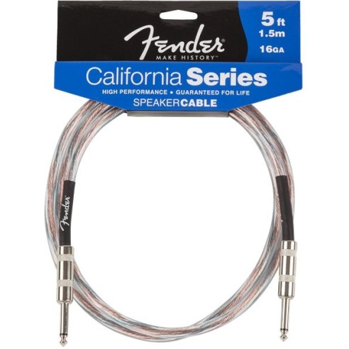 FENDER SPEAKER CABLE CALIFORNIA SERIES 1.5 MT JACK/JACK 16GA 2X1.5MM 6010