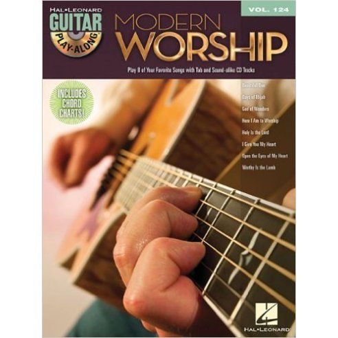 AAVV GUITAR PLAY ALONG V 124:  MODERN WORSHIP + CD HL00701629